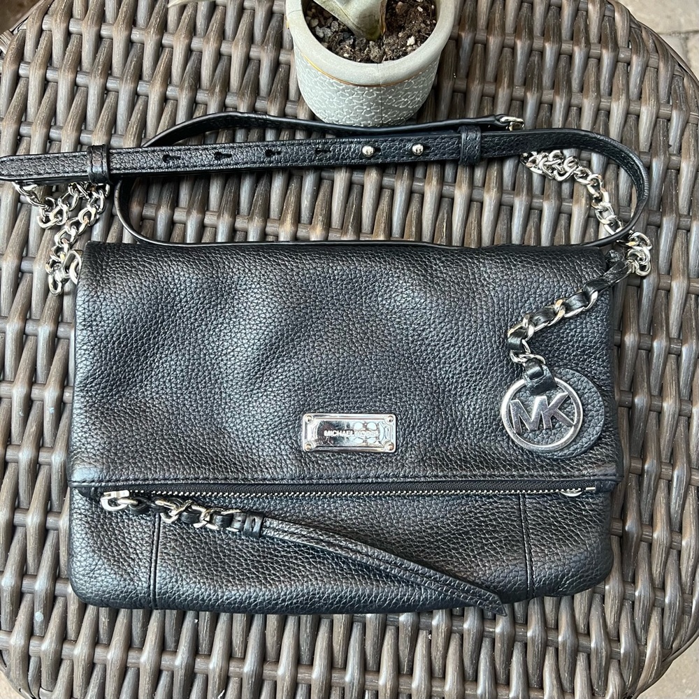 Michael Kors Leather Crossbody Bag